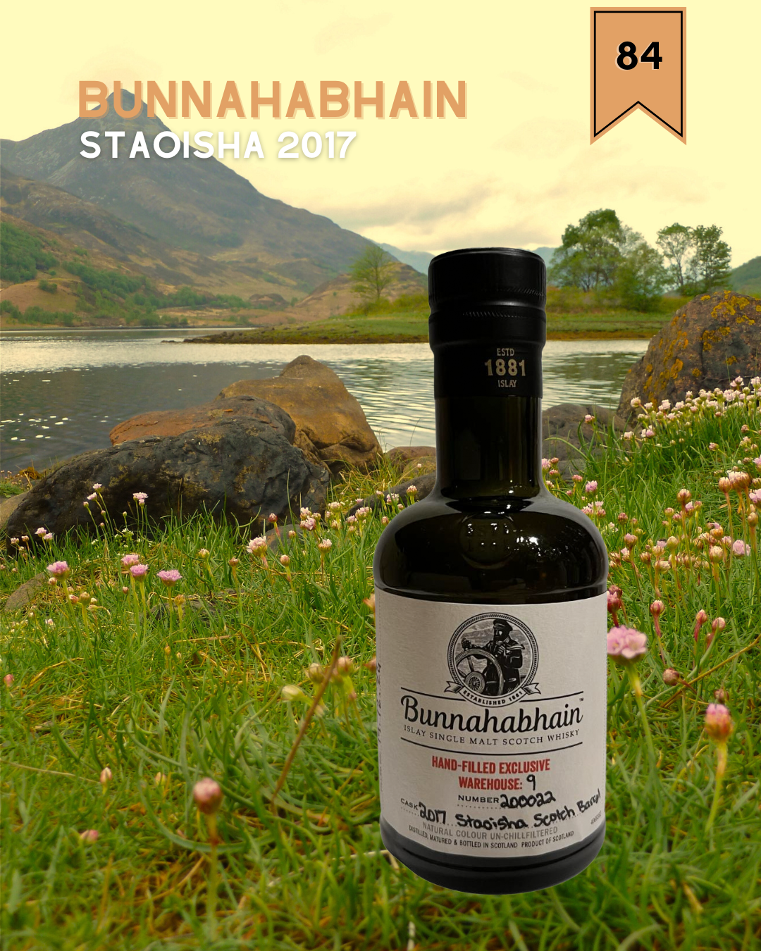 Bunnahabhain Staoisha and Jura