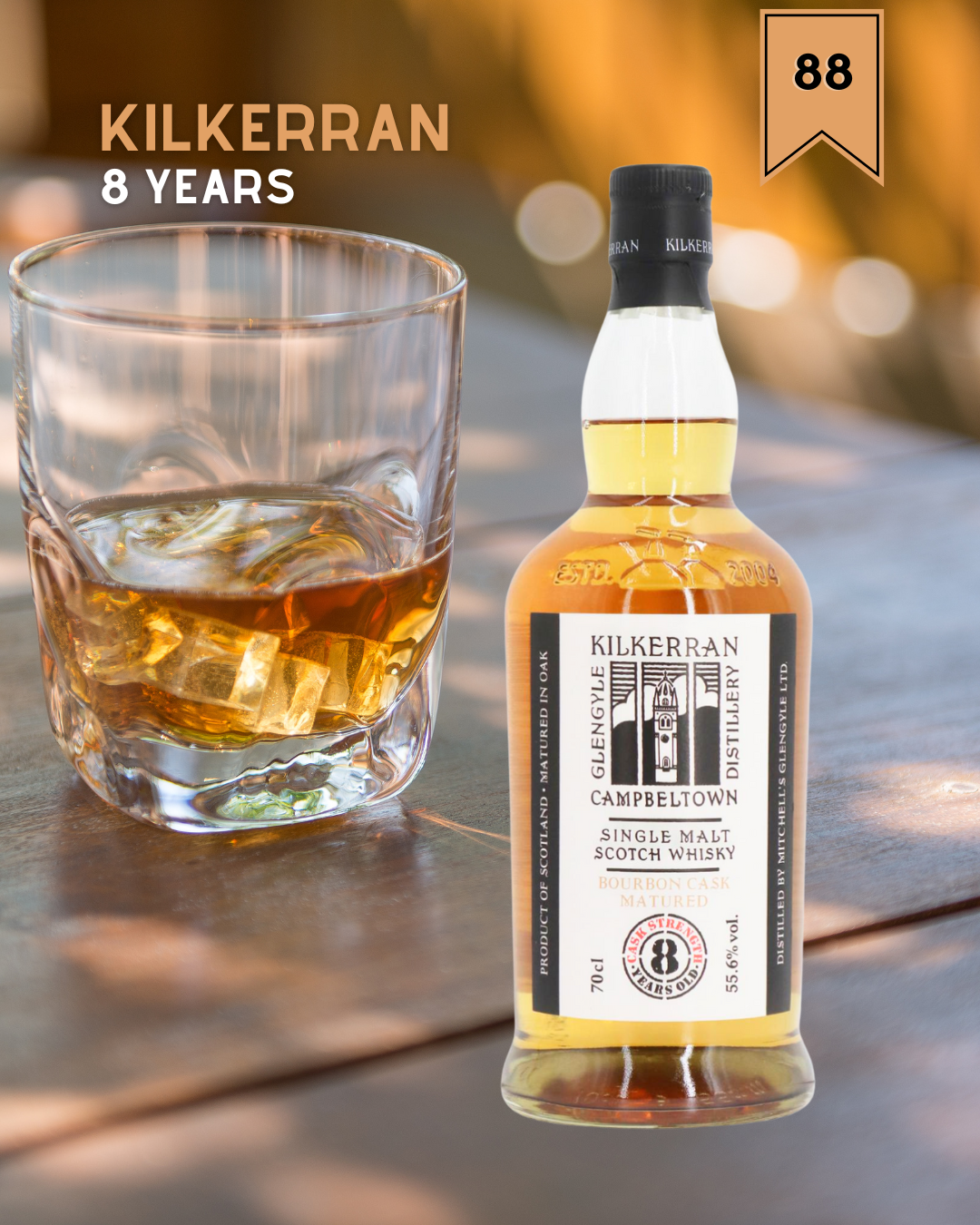 Kilkerran 8 years bourbon