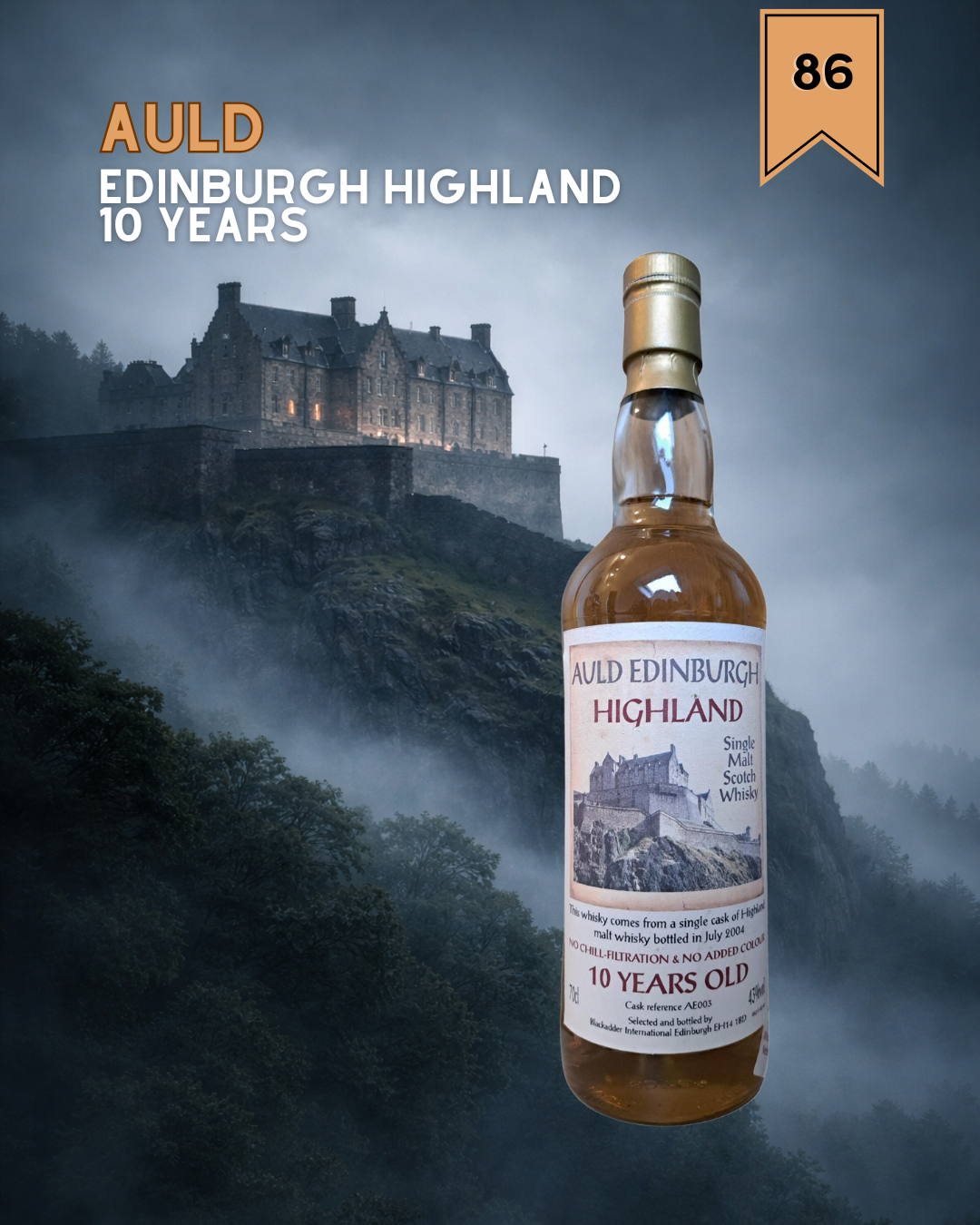 Auld Edinburgh Highland 10 years
