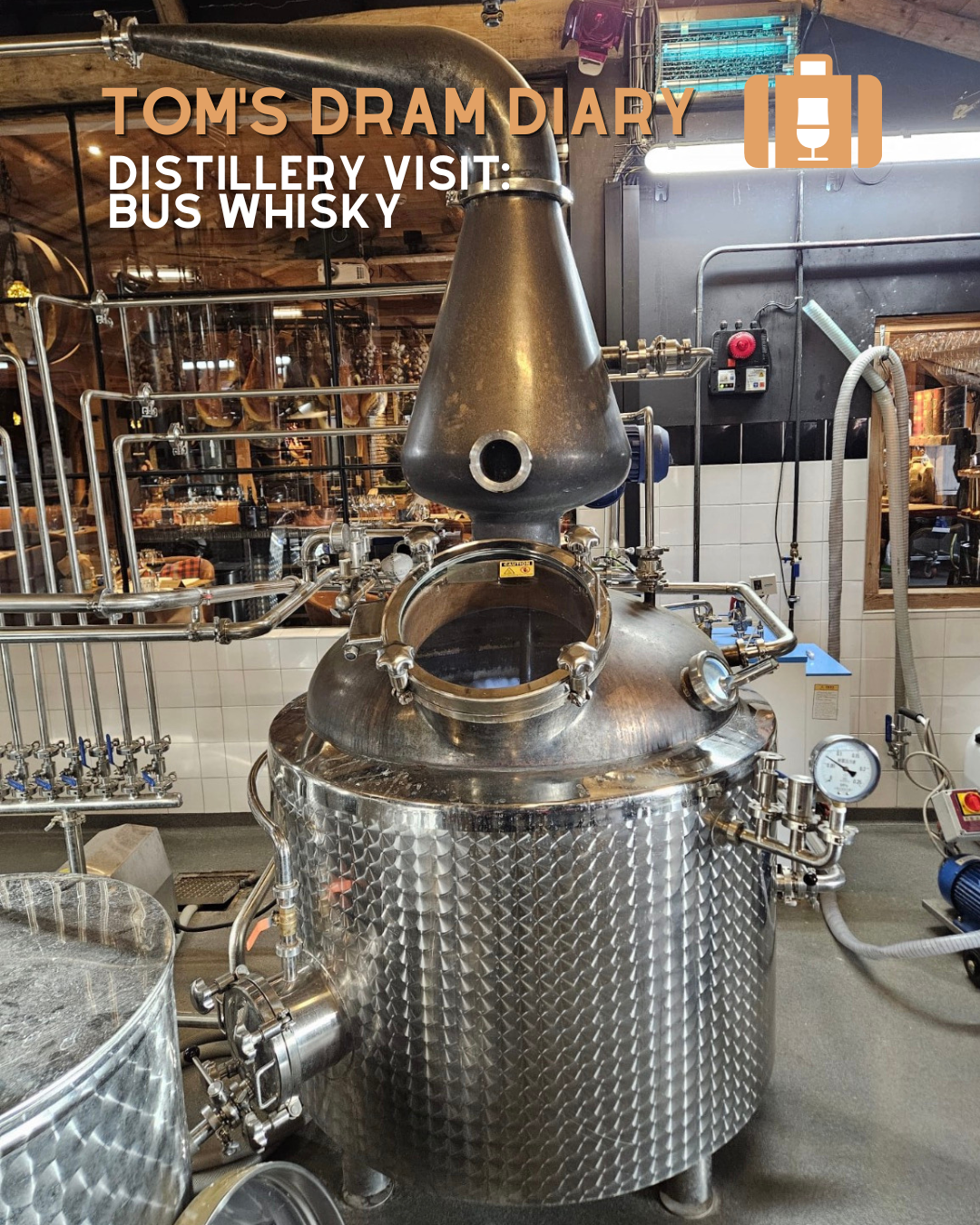 Distillery visit: Bus Whisky