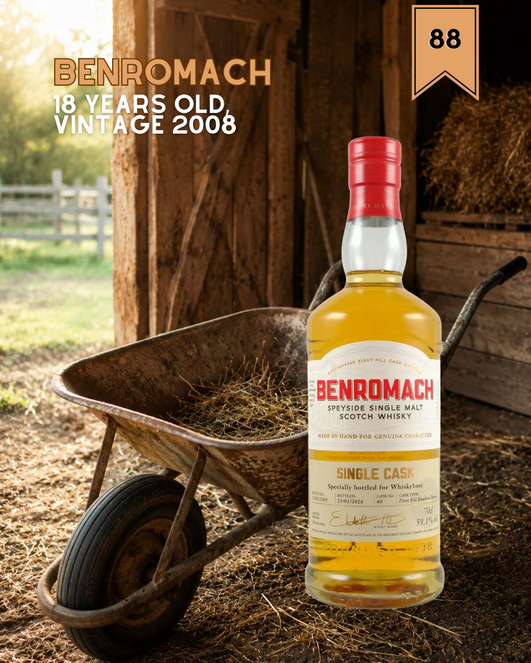 Benromach 18 years old