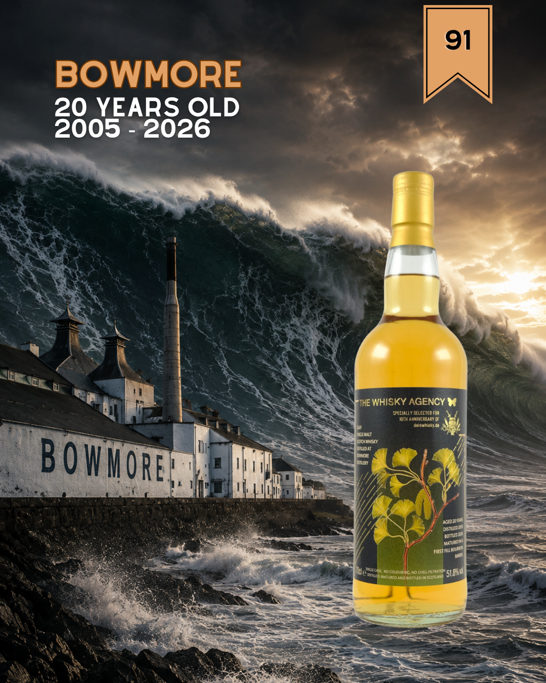 Bowmore 20 years old – Breaking Notes