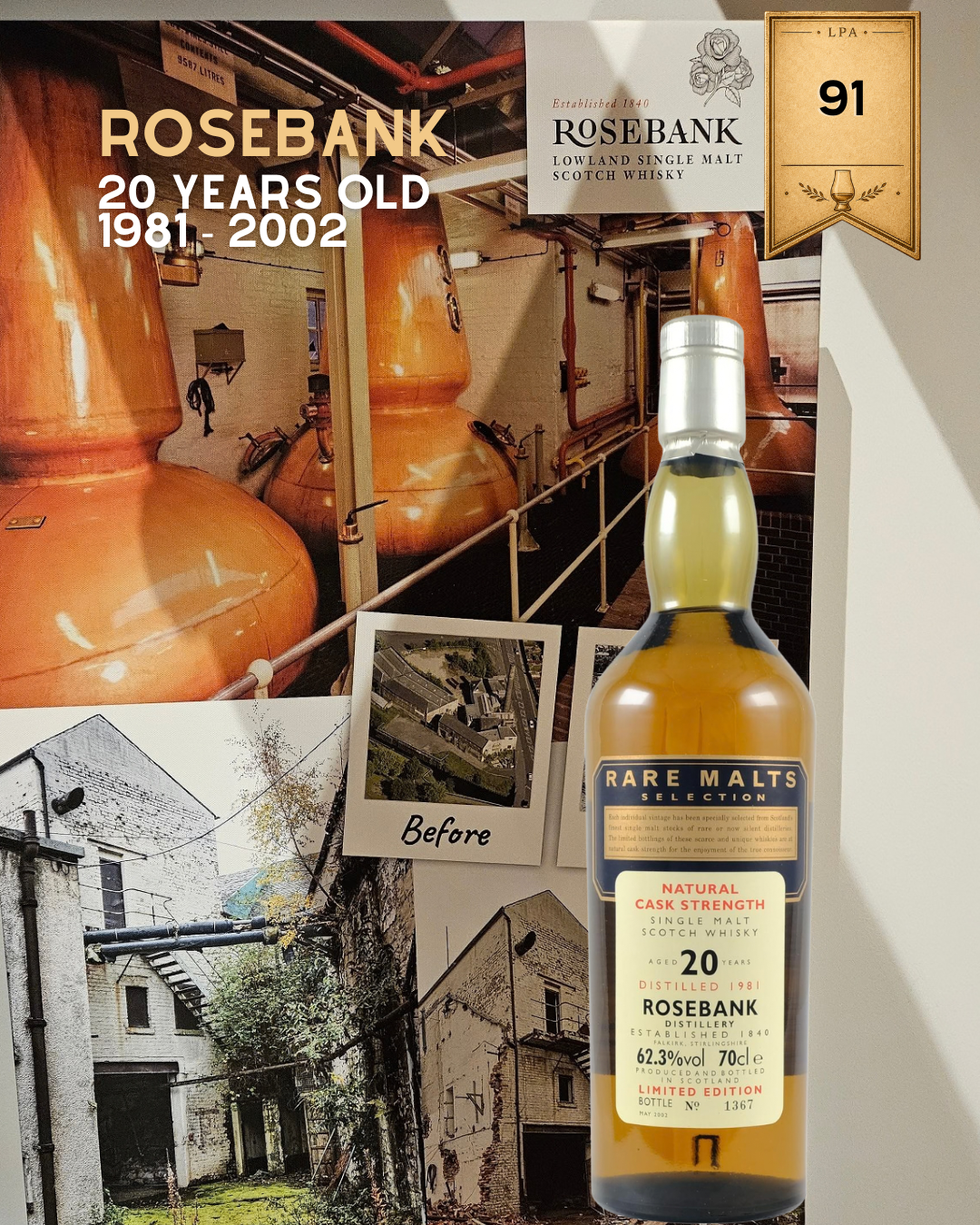 Rosebank 20 years old